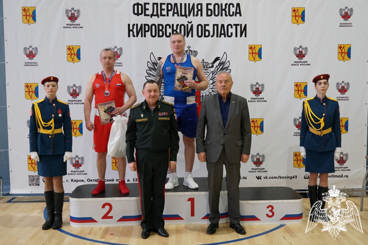 Подведены итоги Чемпионата по боксу Кировского соединения Росгвардии