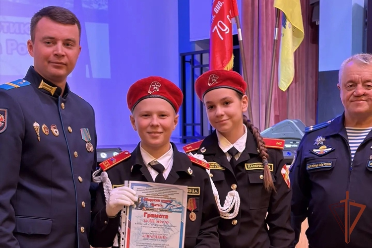 Подшефные кировских росгвардейцев стали призерами городских соревнований